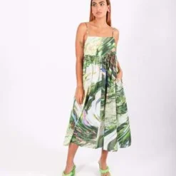 KowtowElle Dress - Botanic Trip -Outlet Lustro Wear Store Elle Dress in Botanic Trip by Kowtow 20231020154815 2