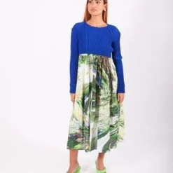 KowtowElle Dress - Botanic Trip -Outlet Lustro Wear Store Elle Dress in Botanic Trip by Kowtow 20231020154816