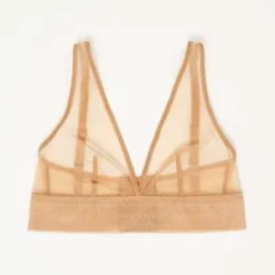 Else Bare Soft Plunge Bra - Caramel