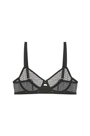 Else Honeycomb Underwired Bra - Black 6 Else Honeycomb Underwired Bra - Black - Image 6