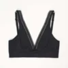 Else Nano Soft Cup Plunge Bra - Black