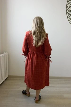 Eve GravelKelowna Dress - Burnt Orange 2 Eve GravelKelowna Dress - Burnt Orange - Image 2