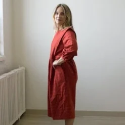 Eve GravelKelowna Dress - Burnt Orange