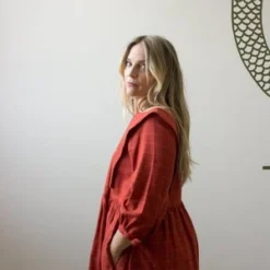 Eve GravelKelowna Dress - Burnt Orange 12 Eve GravelKelowna Dress - Burnt Orange -Outlet Lustro Wear Store Eve Gravel Kelowna Dress Burnt Orange In Store 20230929185725 3