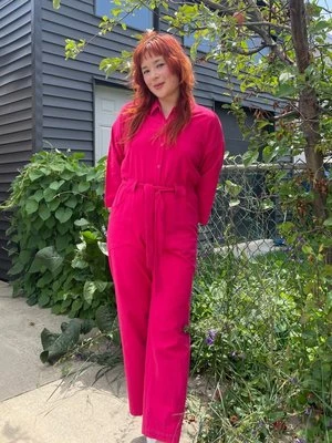 Eve GravelSevilla Jumpsuit - Fuchsia 1 Eve GravelSevilla Jumpsuit - Fuchsia