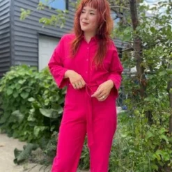 Eve GravelSevilla Jumpsuit - Fuchsia 11 Eve GravelSevilla Jumpsuit - Fuchsia -Outlet Lustro Wear Store Eve Gravel Sevilla Jumpsuit Fuchsia 20230814120945