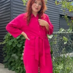 Eve GravelSevilla Jumpsuit - Fuchsia 12 Eve GravelSevilla Jumpsuit - Fuchsia -Outlet Lustro Wear Store Eve Gravel Sevilla Jumpsuit Fuchsia 20230814120946
