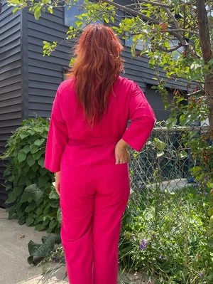 Eve GravelSevilla Jumpsuit - Fuchsia 7 Eve GravelSevilla Jumpsuit - Fuchsia - Image 7