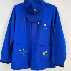 ArtistFLOWER EMBRO WORK JACKET Artist Collab Sara Boccaccini Meadows -Outlet Lustro Wear Store FLOWER EMBRO WORK JACKET Artist Collab Sara Boccaccini Meadows 20230913192116 1