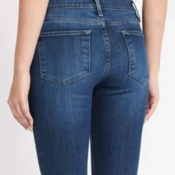 FRAME DenimAli High Rise Cigarette Raw Edge Jean - Mid Denim -Outlet Lustro Wear Store FRAME Denim Ali High Rise Cigarette Raw Edge Jean Mid Denim 20220530060451