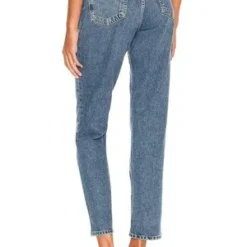 AGOLDEFen High Rise Relaxed Tapered Jean In Highway-Blue -Outlet Lustro Wear Store Fen High Rise Relaxed Tapered Jean in Highway 20211013010011 2