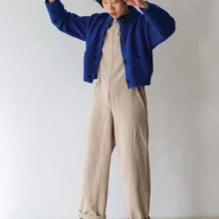 Folk ClothingCollarless Zip Jumpsuit - Clay 12 Folk ClothingCollarless Zip Jumpsuit - Clay -Outlet Lustro Wear Store Folk Clothing Collarless Zip Jumpsuit Clay 20221201214130