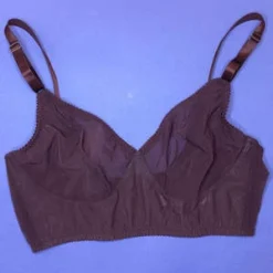FortnightMeshie Longline Wireless Bra - Burgundy
