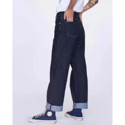 Eat DustG.o.D. Patty Boy High Waist Selvedge Denim - Indigo Blue -Outlet Lustro Wear Store G o D Patty Boy High Waist Selvedge Denim Indigo Blue 20230427225755 4