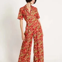 Rachel AntonoffGabbe Jumpsuit - House Red