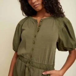 Nation LtdGarner Combo Romper - Ivy -Outlet Lustro Wear Store Garner Combo Romper Ivy 20230615180851 1