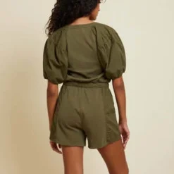 Nation LtdGarner Combo Romper - Ivy -Outlet Lustro Wear Store Garner Combo Romper Ivy 20230615180851 2