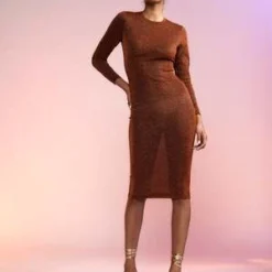 CYNTHIA ROWLEYGlitter Tease Dress -Outlet Lustro Wear Store Glitter Tease Dress 20221117003104 2