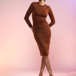 CYNTHIA ROWLEYGlitter Tease Dress -Outlet Lustro Wear Store Glitter Tease Dress 20221117003105