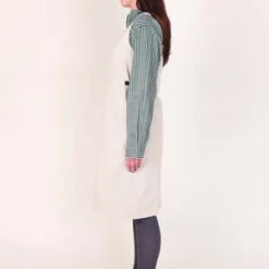 GramicciCanvas Mid-Length Dress - Dusty Greige -Outlet Lustro Wear Store Gramicci Canvas Mid Length Dress Dusty Greige 20230919133749