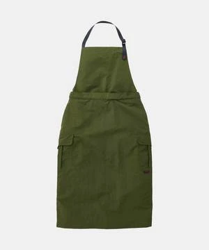 GramicciNylon Tussah Covertible Apron Dress - Deep Olive 1 GramicciNylon Tussah Covertible Apron Dress - Deep Olive