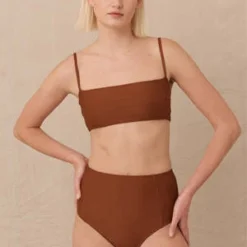 Hakea SwimJardin Bandeau Top - Rust