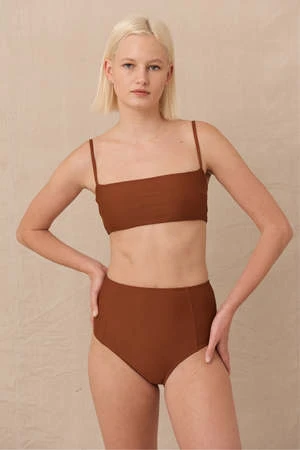 Hakea SwimJardin Bandeau Top - Rust 1 Hakea SwimJardin Bandeau Top - Rust