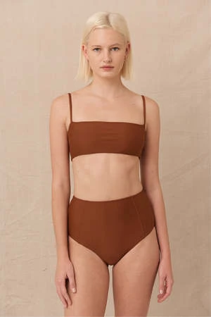 Hakea SwimJardin Bandeau Top - Rust 3 Hakea SwimJardin Bandeau Top - Rust - Image 3