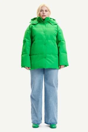 SAMSØE SAMSØE Samsøe & SamsøeHana Jacket - Fern Green 5 SAMSØE SAMSØE Samsøe & SamsøeHana Jacket - Fern Green - Image 5