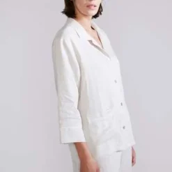 Laing HomeHelena Linen Pyjama Set - Damask