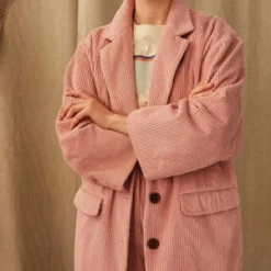 Caron CallahanInness Corduroy Jacket - Blush