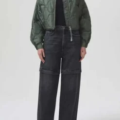 AGOLDEIona Quilted Jacket - Laurel