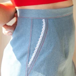 Hannah IsoldeJESSICA Skirt - Denim -Outlet Lustro Wear Store JESSICA Skirt Denim 20230421183316 2