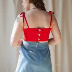 Hannah IsoldeJESSICA Skirt - Denim -Outlet Lustro Wear Store JESSICA Skirt Denim 20230421183317