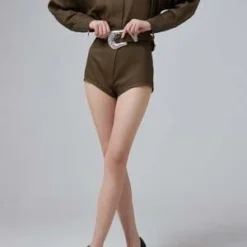 ALEXANDRE VAUTHIERAlexandre Vauthier Jumpsuit With Strassed Belt - Jungle Green -Outlet Lustro Wear Store JUMPSUIT WITH STRASSED BELT 20230629180910 3