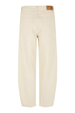 Just FemaleORGANIC COTTON CREAM BOLD JEANS 4 Just FemaleORGANIC COTTON CREAM BOLD JEANS - Image 4