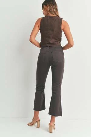 Just Black DenimThe Sandy Kick Flare 3 Just Black DenimThe Sandy Kick Flare - Image 3