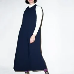 KAAREMSaccha Layered Pocket Onesie - Black Blue -Outlet Lustro Wear Store KAAREM Saccha Layered Onesie Black Blue 20190520204903