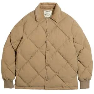 KestinDunbar Jacket - Dark Khaki Recycled Korean Nylon 5 KestinDunbar Jacket - Dark Khaki Recycled Korean Nylon - Image 5