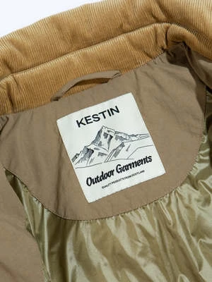 KestinDunbar Jacket - Dark Khaki Recycled Korean Nylon 6 KestinDunbar Jacket - Dark Khaki Recycled Korean Nylon - Image 6