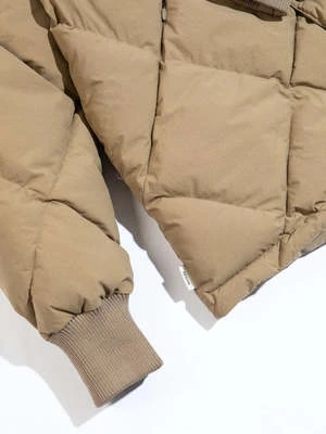 KestinDunbar Jacket - Dark Khaki Recycled Korean Nylon 8 KestinDunbar Jacket - Dark Khaki Recycled Korean Nylon - Image 8