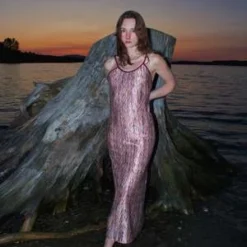 KSLAMNaomi Dress - Red