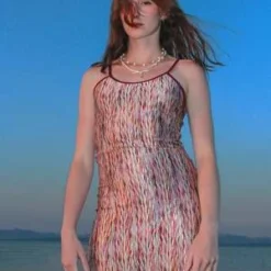 KSLAMNaomi Dress - Red -Outlet Lustro Wear Store KSLAM Naomi Dress Red 20231018221206 3