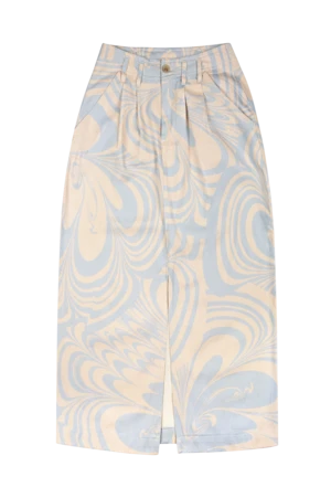 Untitled In MotionKandran Skirt - Nuva Sky 1 Untitled In MotionKandran Skirt - Nuva Sky