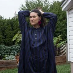 Kate Austin DesignsKate Austin Georgia Dress Dress - Midnight Wide Stripe -Outlet Lustro Wear Store Kate Austin Georgia Dress Dress Midnight Wide Stripe 20231018232516