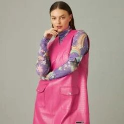 CRASKiki Dress - Pink -Outlet Lustro Wear Store Kiki dress pink 20231005222846 1