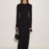 Simon MillerLong Sleeve Junjo Dress - Black