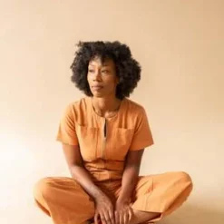 L.F.MarkeyFelix Boilersuit - Terracotta