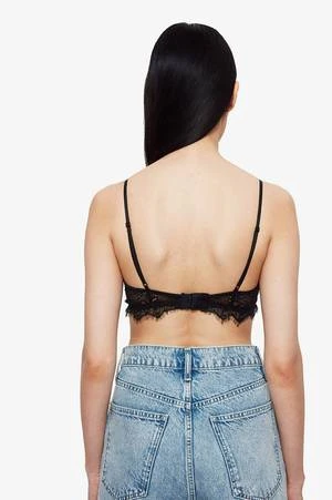 Anine Bingtrim Lace Bra - Black 2 Anine Bingtrim Lace Bra - Black - Image 2