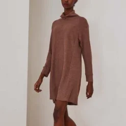 Dagg & StaceyLaine Dress - Cocoa -Outlet Lustro Wear Store Laine Dress Cocoa 20231012174717 1